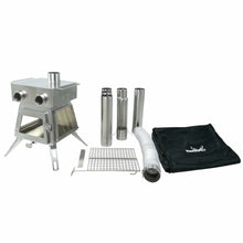 Load image into Gallery viewer, Winnerwell® Marsfire External Air Wood Burning Tent Stove
