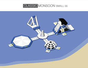 Aquaglide Classic Monsoon Inflatable Aquapark 35