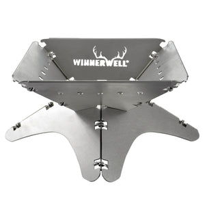 Winnerwell Collapsable Flat Camping Fire Pit - Small