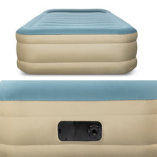Load image into Gallery viewer, Bestway Single Size Inflatable Air Mattress - Light Blue &amp; Beige - River To Ocean Adventures