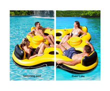 Load image into Gallery viewer, Bestway 4 Person Inflatable Floating Island