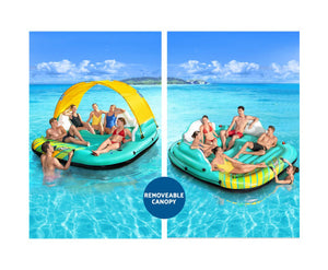 Bestway Float Inflatable Lounge With Sunshade Canopy