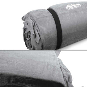 Weisshorn Single Size Self Inflating Matress - Grey - River To Ocean Adventures
