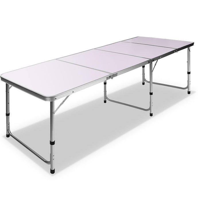 Portable Folding Camping Table 240cm - River To Ocean Adventures