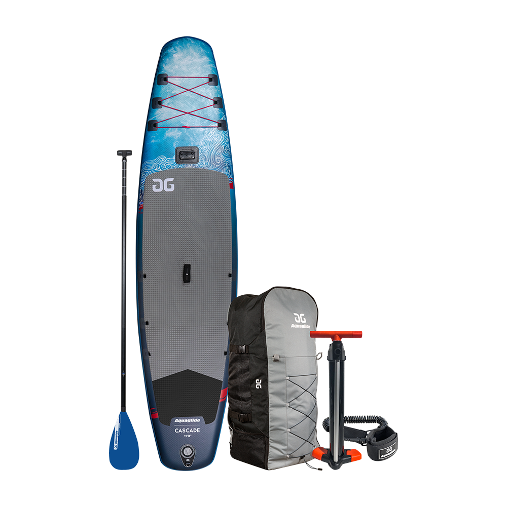 Aquaglide Cascade Inflatable SUP Paddle Board Package 11'