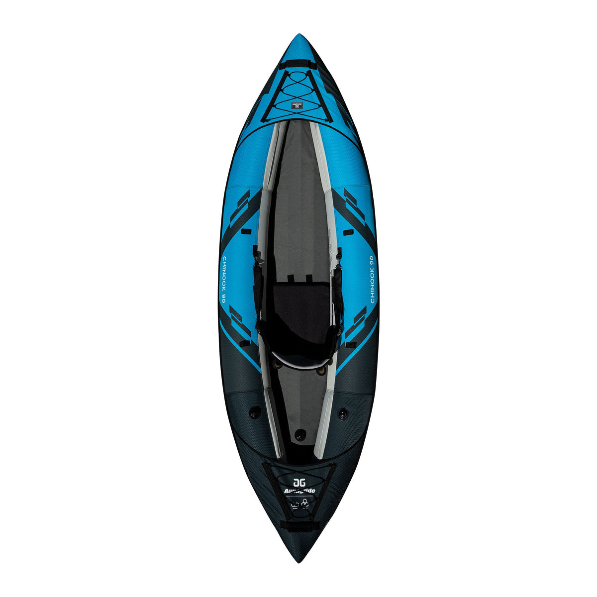 Aquaglide Chinook 90 XP 1 - 1 Person Inflatable Kayak Package – River ...