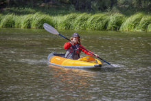 Load image into Gallery viewer, Aquaglide Deschutes 130 1 Person Inflatable Kayak Package