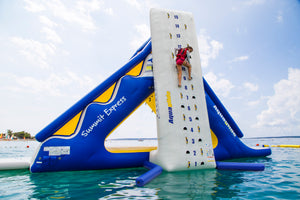 Aquaglide Escalade Summit Inflatable Climbing Wall 5m - River To Ocean Adventures