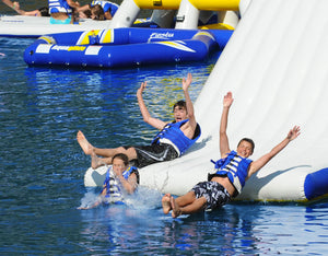 Aquaglide Freefall Extreme Inflatable Water Slide - River To Ocean Adventures