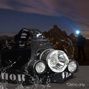 Weisshorn 4 Mode LED Flash Torch Headlamp - River To Ocean Adventures