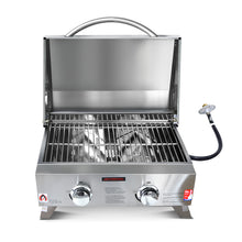 Load image into Gallery viewer, Grillz Portable 2 Burner Gas BBQ - River To Ocean Adventures
