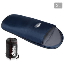 Load image into Gallery viewer, Weisshorn Extra Large Sleeping Bag - Blue &amp; Grey - River To Ocean Adventures