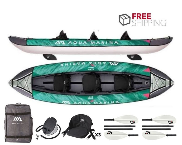 Aqua Marina Laxo 380 2-3 Person Inflatable Kayak