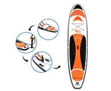 Load image into Gallery viewer, Weisshorn 11ft Inflatable Stand Up Paddle Board Thick SUP - Orange - River To Ocean Adventures