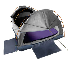 Load image into Gallery viewer, Weisshorn King Single Swag Camping Swag Canvas Tent - Grey - River To Ocean Adventures