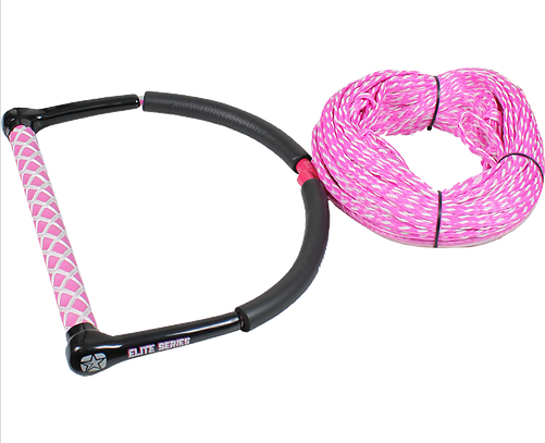 Jobe Elite Pink Wake Rope & Handle
