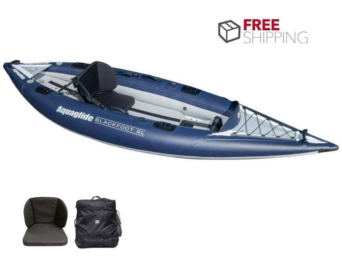 Aquaglide Blackfoot HB Angler 110 SL - Drop-Stitch Fishing Kayak