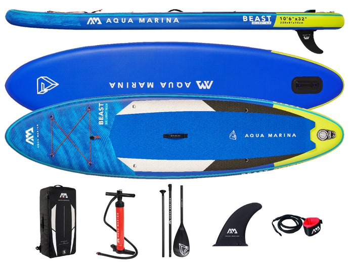 Aqua Marina Beast Inflatable SUP Paddle Board 10'6