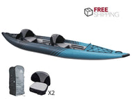 Aquaglide Chelan 140 DS - 2 Person Drop-Stitch Inflatable Kayak - River To Ocean Adventures