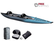 Aquaglide Chelan Tandem 155 DS Tandem 2-3 Person Drop-Stitch Inflatable Kayak - River To Ocean Adventures