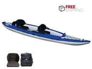 X Aquaglide Columbia 130 XP - 2 Person Inflatable Kayak - River To Ocean Adventures