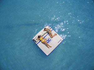 Aquaglide Inflatable Sundeck Swim Platform Lounge - River To Ocean Adventures