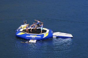 Aquaglide Supertramp Inflatable Water Trampoline Aquapark - 3 Sizes - River To Ocean Adventures