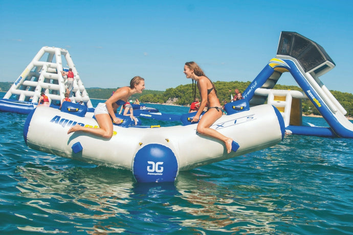 Aquaglide Axis Inflatable Water Seesaw Rocker - River To Ocean Adventures