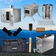 Winnerwall Nomad View Deluxe Camping Stove Package - Medium Or Large
