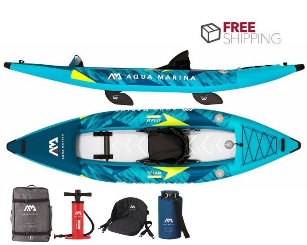 Aqua Marina Steam 312 1 Person Inflatable Drop-Stitch Kayak