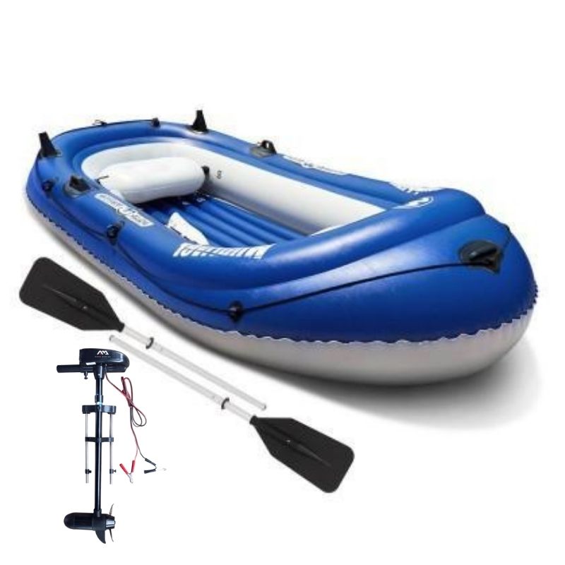 Aqua Marina Wild River Inflatable Dinghy Boat With Motor River