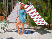 Load image into Gallery viewer, Good Vibes Summer Beach Tent Watermelon 148x370cm - River To Ocean Adventures