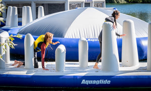 Aquaglide Blockade 20' - Obstacle Walkway - River To Ocean Adventures