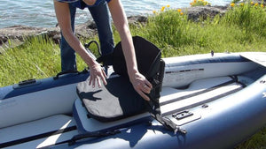 Aquaglide Bolster Seat Riser - Dropstitch Cushion - River To Ocean Adventures