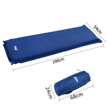 Load image into Gallery viewer, Weisshorn Single Size Self Inflating Matress - Blue - River To Ocean Adventures
