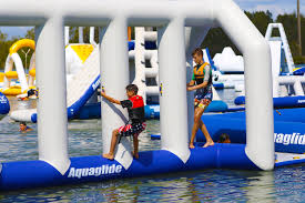 Aquaglide Neptune Inflatable Aquapark – River To Ocean Adventures