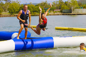 Aquaglide Triad Inflatable Aquapark