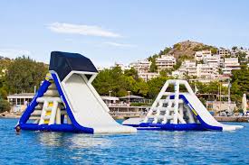 Aquaglide Freefall Supreme Inflatable Commercial Slide & Climber
