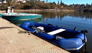Aqua Marina 3m Classic Inflatable Dinghy - With Trolling Motor