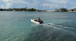 Aqua Marina U-Deluxe Inflatable Boat With DWF Air Deck 3.5m