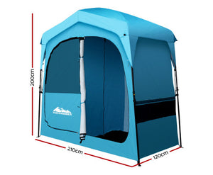 Portable Pop Up Shower Toilet Change Room Tent