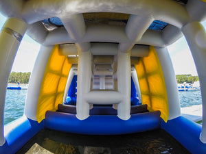 Aquaglide Everest Commercial Giant Inflatable Slide & Climber
