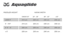 Load image into Gallery viewer, Aquaglide Vario Crossover 4-Piece Paddle 210cm - 240cm - River To Ocean Adventures