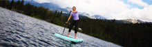 Load image into Gallery viewer, NEW 2019 Aqua Marina Peace Inflatable Yoga Mat SUP Paddleboard - River To Ocean Adventures