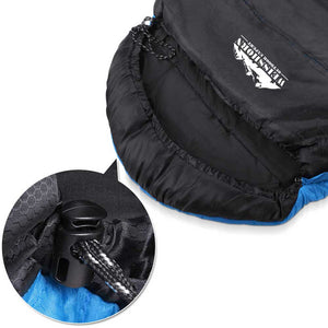 Weisshorn Twin Set Thermal Sleeping Bags - Blue & Black - River To Ocean Adventures