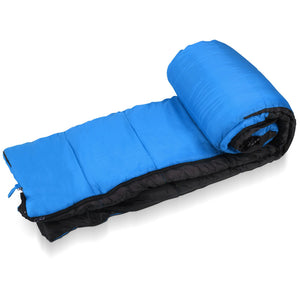Weisshorn Single Thermal Sleeping Bags - Blue & Black - River To Ocean Adventures