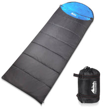 Load image into Gallery viewer, Weisshorn Single Thermal Micro Compact Sleeping Bag - Blue &amp; Grey - River To Ocean Adventures