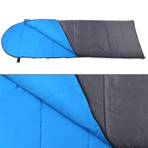 Weisshorn Single Thermal Micro Compact Sleeping Bag - Blue & Grey - River To Ocean Adventures