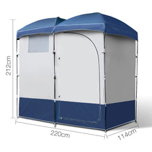 Load image into Gallery viewer, Weisshorn Camping Shower Tent - Double - River To Ocean Adventures