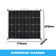 Load image into Gallery viewer, Mono 12V 200W Folding Solar Panel Kit Caravan Boat Camping Generator Charging - River To Ocean Adventures